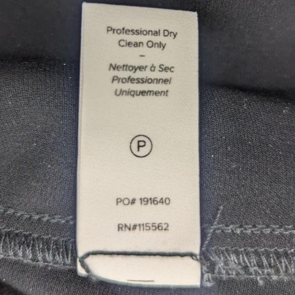 Cinq A Sept Drape Dress Pants Womens 8 Black Dressy Formal Cocktail Party - Picture 13 of 14